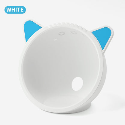 Base de Bateria Echo Pop Carregador Portátil Docking Station com Orelhas de Gato Fofas Capa Protetora de Silicone Suporte de Bateria para Echo Pop