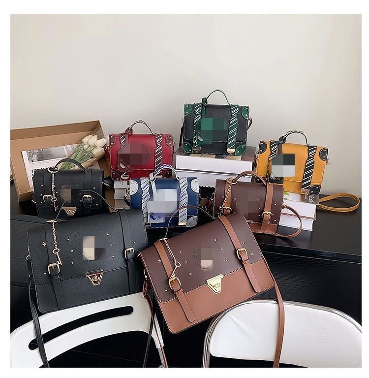 Magic Academy Style Cambridge Bag Handheld Crossbody British Style Postman Bag