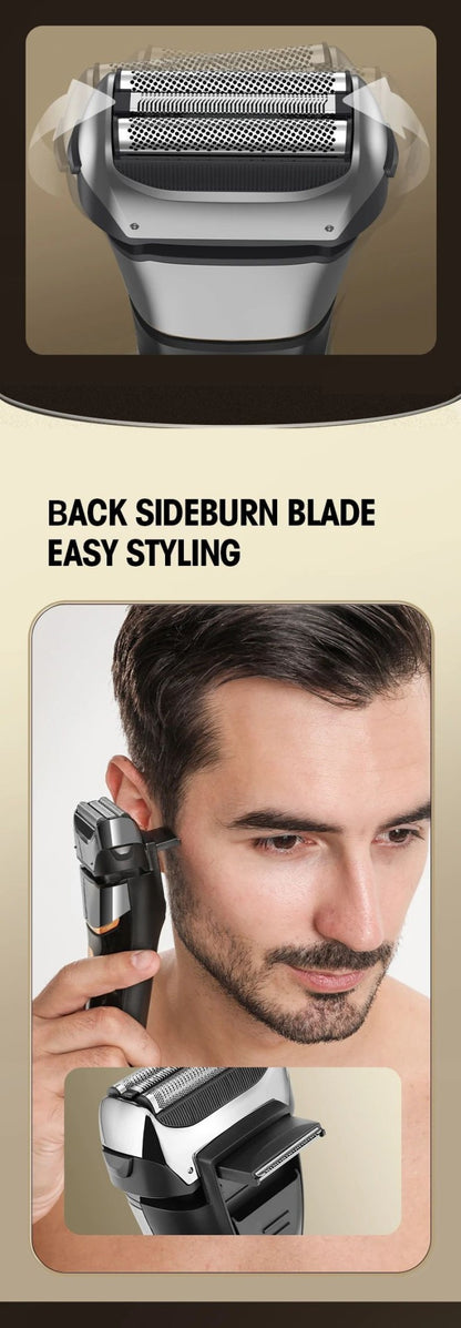 Originai Fang BRAUN FK608 Electric Shaver 4D For Men Rechargeable Shaving Beard Razor Trimmer Machine For Barber