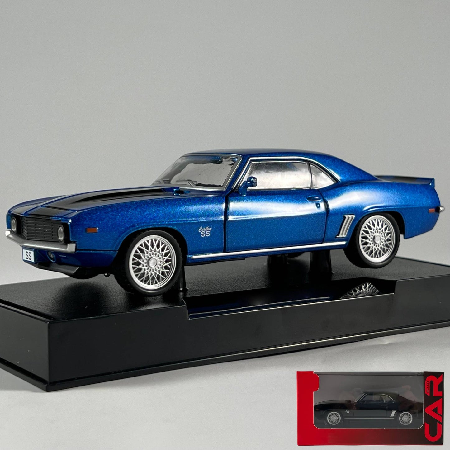1:32 Chevrolet Camaro SS 350 1969 Super Carro Esportivo Clássico Liga Diecast Modelo de Carro Veículos em Miniatura Enfeites de Alta Simulação