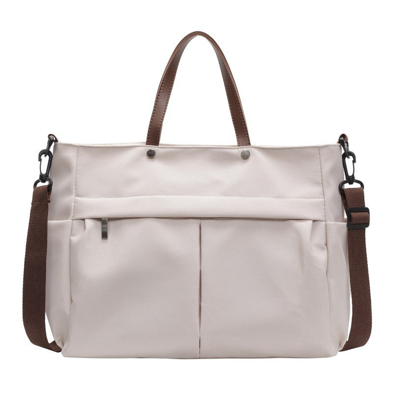 Multi Functional Tote Bag: Durable Nylon Work & Daily Shoulder Purse, Large Capacity Handbag Crossbody Bags for Women Daily Use