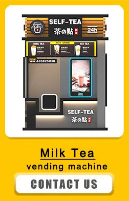 High-Efficiency 2025 Manufacturer's New Large Screen Breakfast Vending Machine Burger Option Large Display High-Security