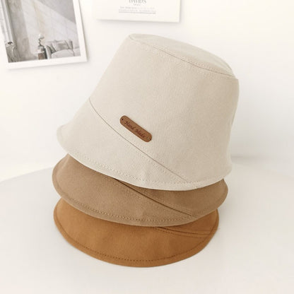 New Japanese Women Bucket Hat Fashion Cotton Soild Color Foldable Fisherman Hats Female Sun Protect Basin Cap gorras para mujer
