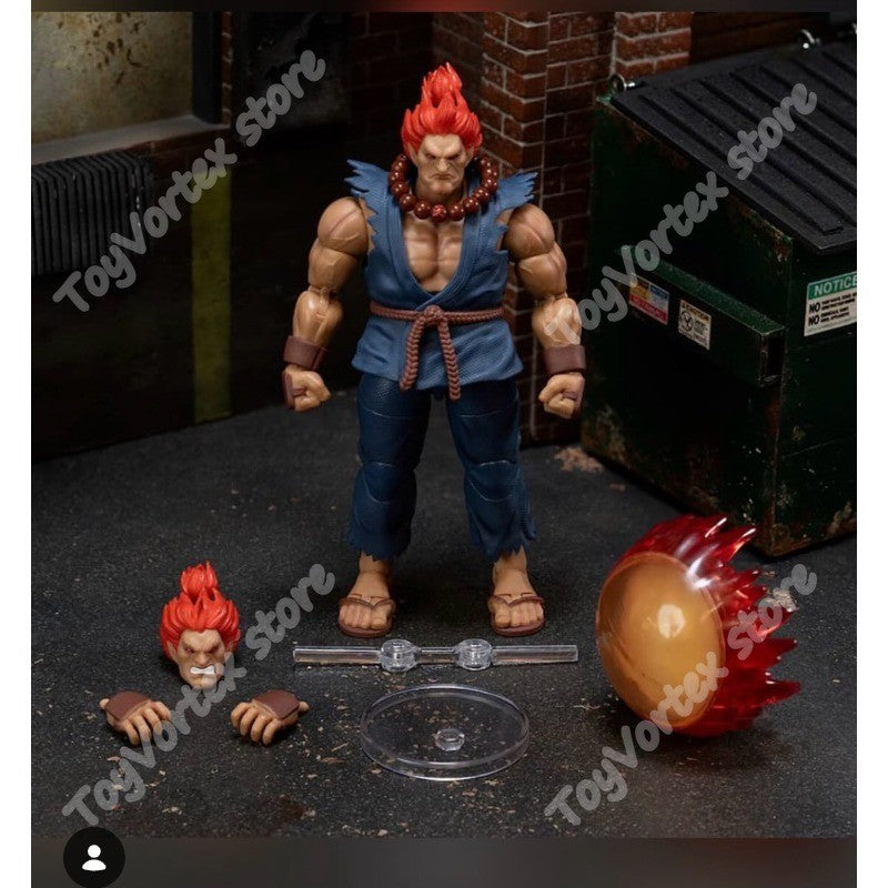 NEW JADA Toys E. Honda Akuma Cammy Anime Action Figure Statue JADA Street Fighter Model Toy Collection Model Doll Toy Gifts