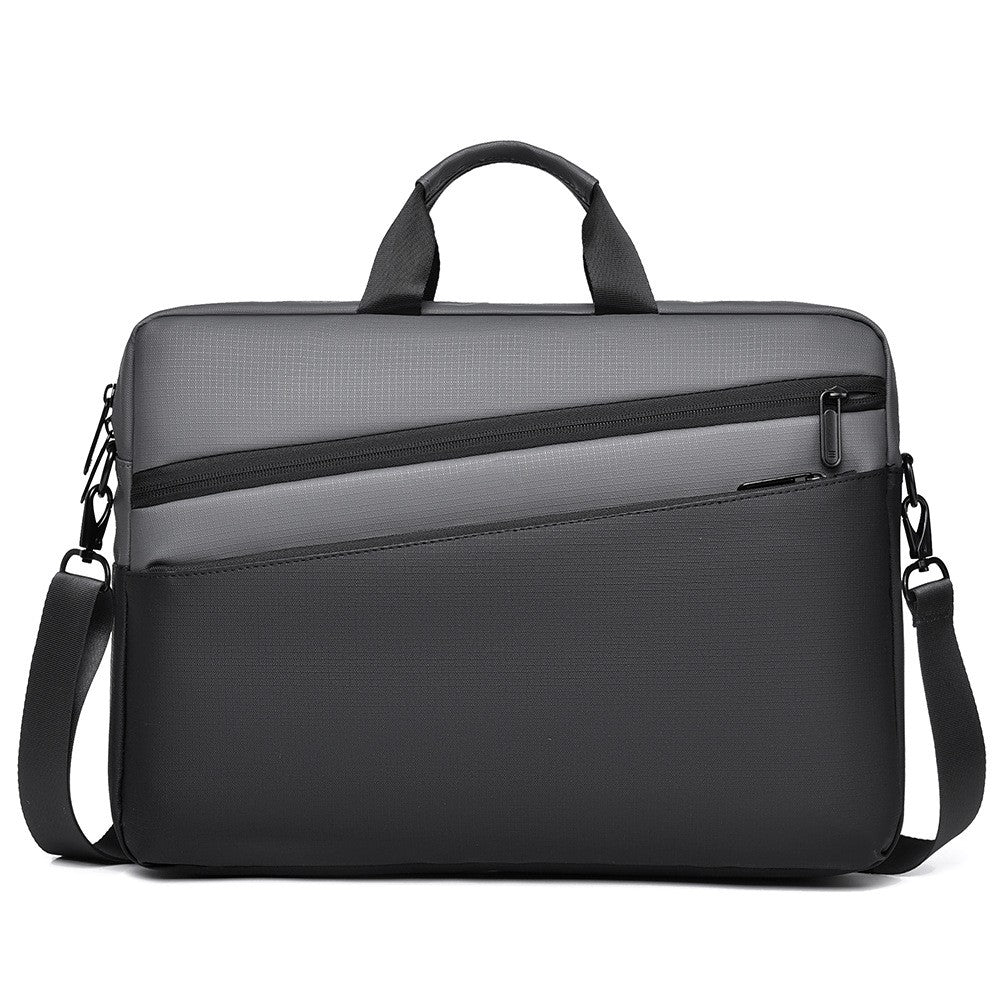 High Quality Business PVC Shoulder Messenger Bags Trendy Briefcase Bag Office Handbags 15 17 inch Laptop Bag