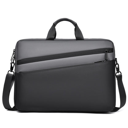 High Quality Business PVC Shoulder Messenger Bags Trendy Briefcase Bag Office Handbags 15 17 inch Laptop Bag