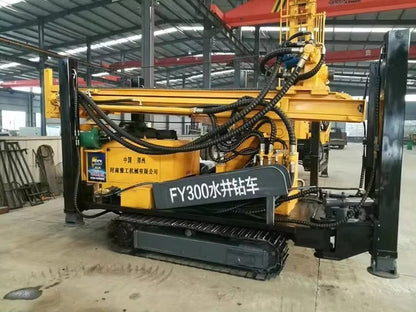 Perfuratriz Rotativa de Poço Artesiano a Diesel YUGONG com Profundidade de 600m - Ideal para Projetos de Água Industriais e Agrícolas