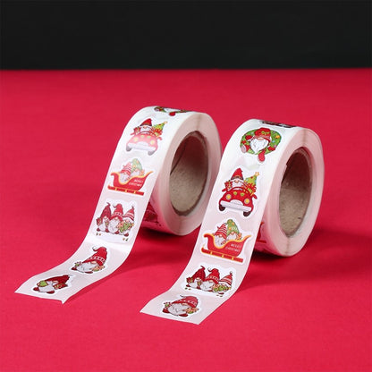 500pcs Christmas Stickers Merry Christmas Party Decoration 2025 Xmas Santa Claus Stickers Navidad Natal New Year Gift 2026
