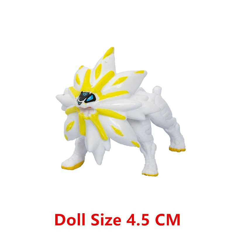 Pokemon Anime Figura Pikachu Sol Elfo Eevee Gengar Monstruo de Bolso Desenhos Animados Figura Modelo Brinquedo de Ação Presente para Crianças Comprar em grande quantidade