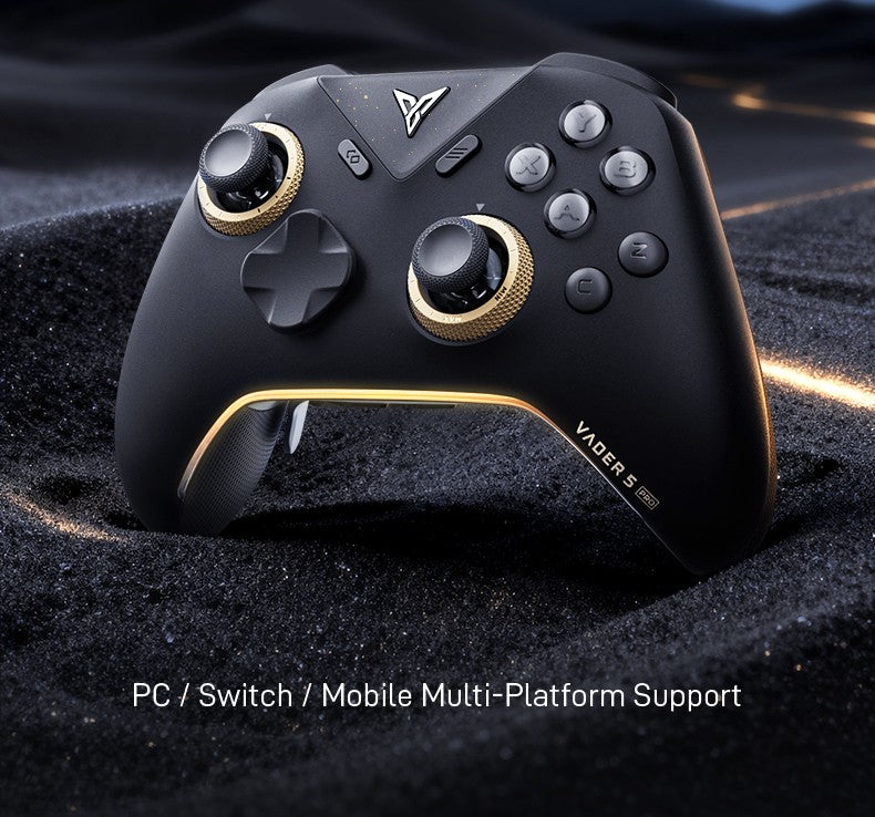 Flydigi Vader 5 Pro V2 Wireless Controller 4ms Low Latency FORCEFLEX Joystick 8 Remappable Buttons for NS Mobile TV PC