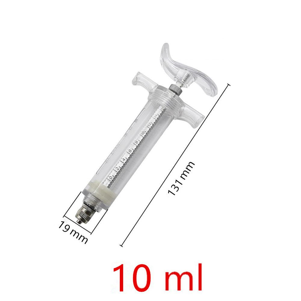 Alimentação manual de pintos e pássaros jovens de canários e pombos, conjunto de seringas de 10/20/50/100ml, 6 peças de tubo curvo de PC, colher de alimentação de metal.