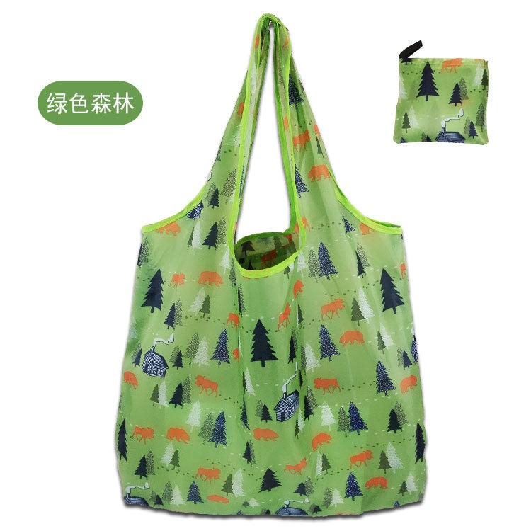 Extra Large Reusable Grocery Shopping Bag Eco-Friendly Foldable Tote with Shoulder Beach Toys Market Practical Christmas Moms