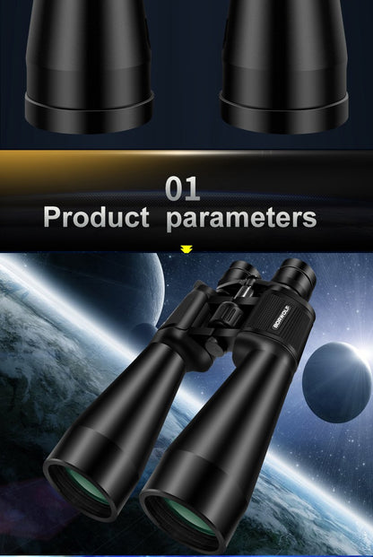 BORWOLF 20-60X70 Binóculos de Alta Ampliação Longo Alcance Zoom 60 Vezes Caça Telescópio Astronômico Profissional HD Zoom