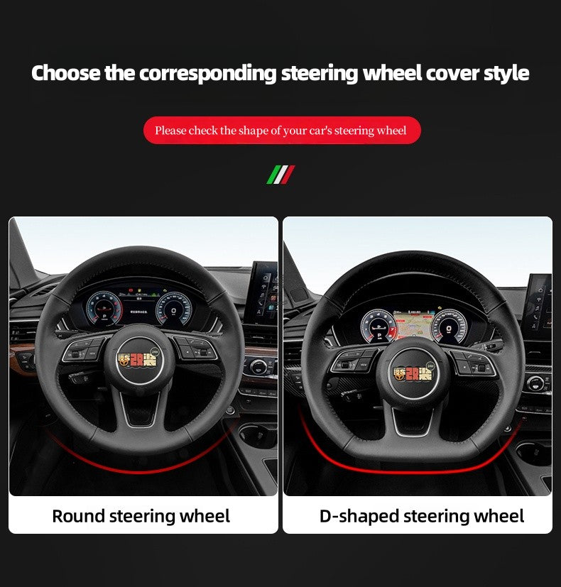 Suede Car Steering Wheel Cover For Renault Scenic Clio Laguna 2 3 4 5 Kangoo Fluence Megane Trafic Talisman Twingo Kaptur Duster