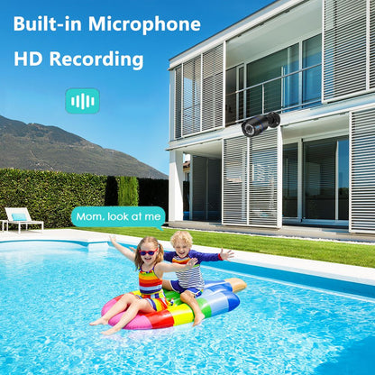 BESDER Ultra HD 8MP 4K IP Camera 48V POE 5MP 3MP 1080P Motion Detection RTSP Email Alert CCTV Video Surveillance Camera XMEye