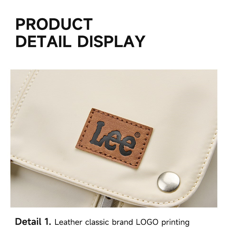 LEE New Korea Style Flip Leather Backpack Women Men Large Capacity Business Commuter Travel Rucksack Buy Laptop School Book Bag