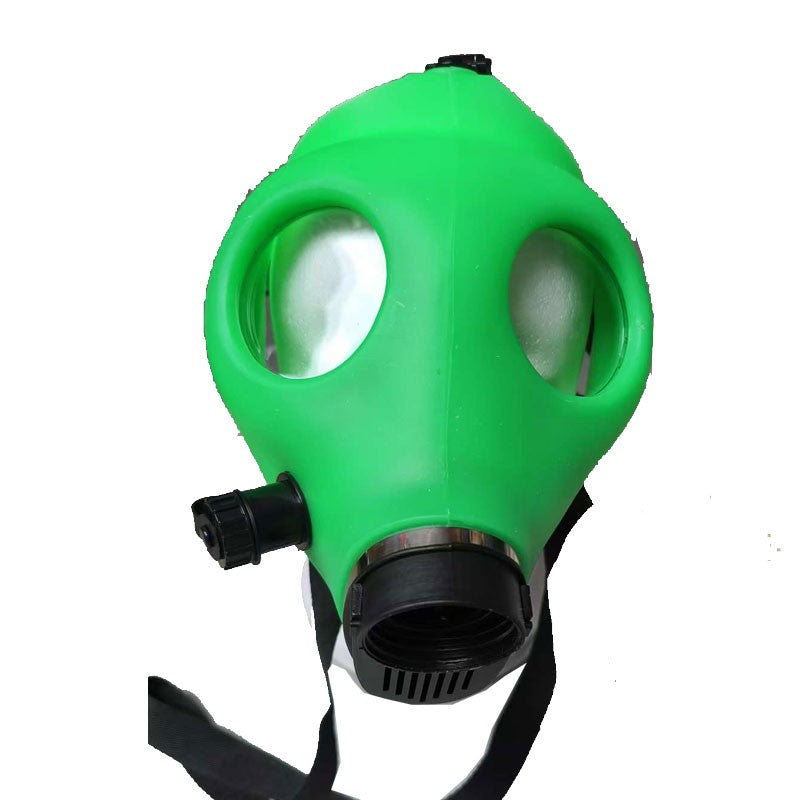 Silica Gel Gas Mask Fetish Latex Rubber Mask Hood Breath Control Conquer Choking Headgear Cosplay Costume Party Wear
