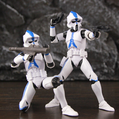 Star Wars 501st Legion ARF ARC Trooper Jesse Hardcase Commander Bane Denal Tup Dogma Boneco de Ação 6" Fase 2 Rex Team Clone Brinquedo