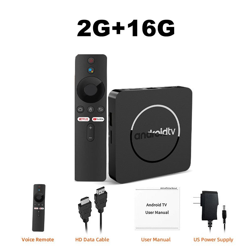 Android14 TV Box Q10 Allwinner H313 Suporta Wi-Fi Duplo 2.4G e 5G 8K 64G 128G Rom Set Top Box Media Player TV Box Set Top Box de Voz