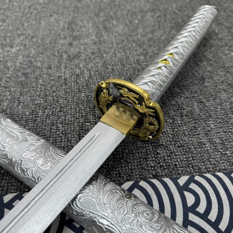 Quality Rosewood Blade Japanese Samurai Katana Sword Wooden Saya Fit Exercise Training Cosplay Props Unsharp