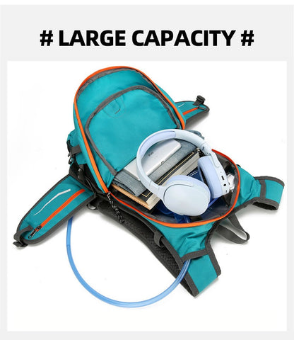 Mochila de Hidratação Leve para Ciclismo Esporte ao Ar Livre Caminhada Acampamento Escalada Montanhismo Viagem Hidro Água Dia a Dia
