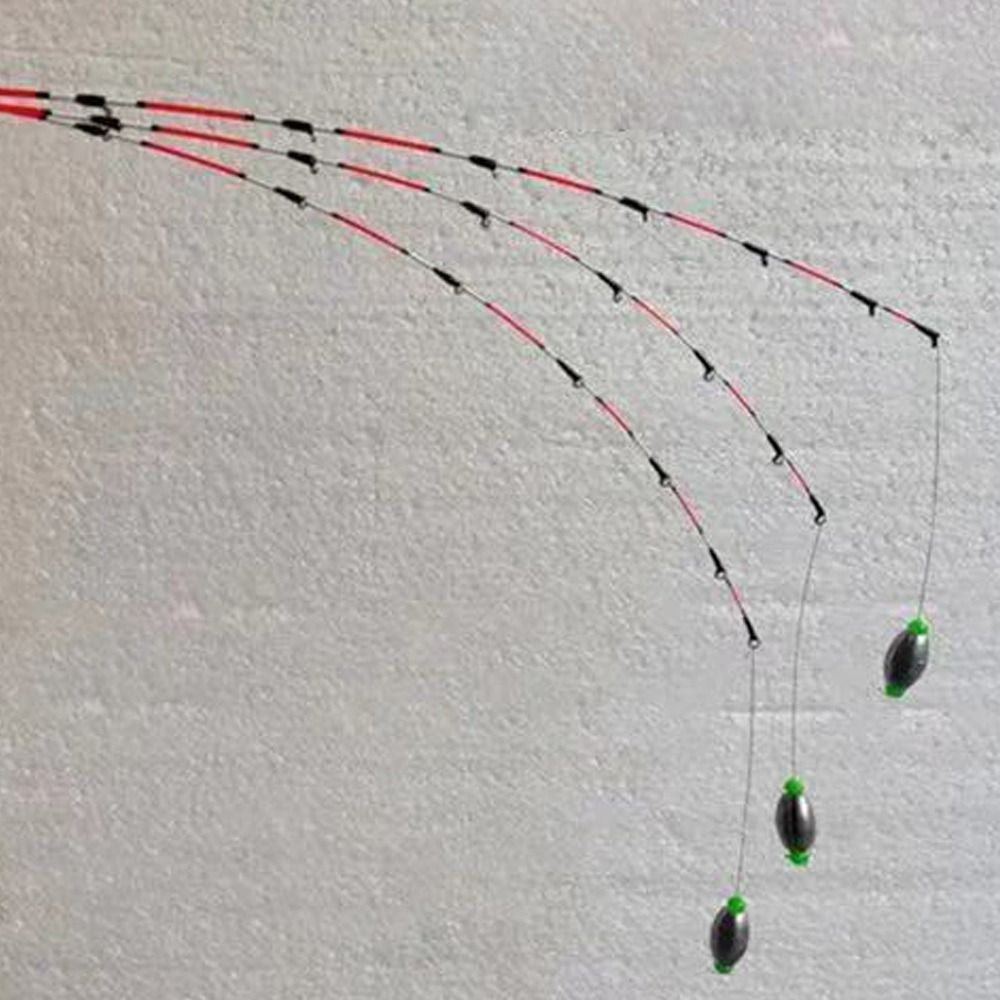 Ponta de Vara 45/55cm Barco/Balsa, Peça de Reposição, Meia Cauda Macia de Liga de Titânio, Reparo, Reforma, Substituição da Ponta da Vara de Pesca