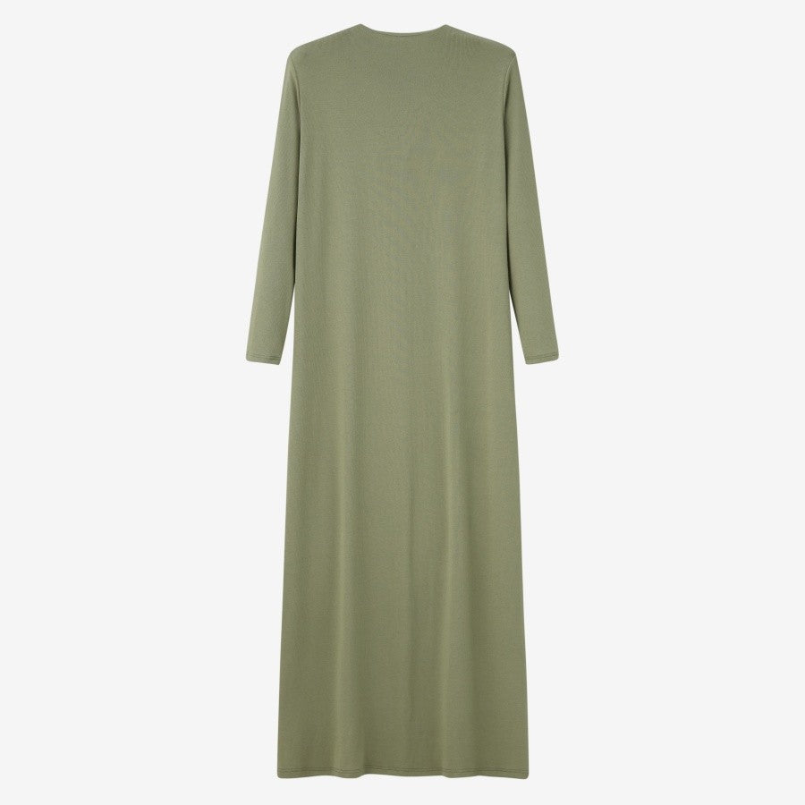 AS 2025 summer woman dress comfortable ribbing maxi button dress  lady clothes