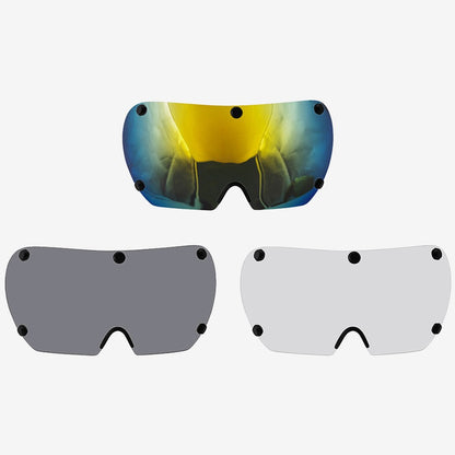 Capacete de Ciclismo de Estrada Wildside Aero TT Capacete de Segurança para Bicicleta de Triathlon Ultraleve com Óculos Acessórios para Bicicleta