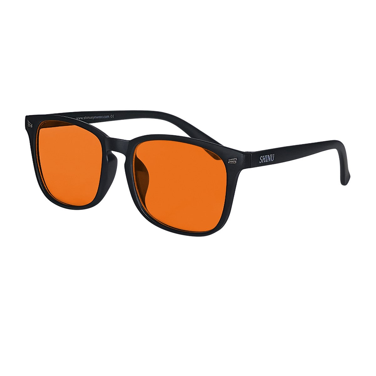 Men’s glasses blue light blocking computer glasses Orange Yellow clear lenses glasses light blue Eyeglasses 3 blocking rate