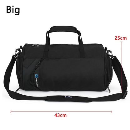 Bolsa de Ginástica Masculina Seca e Molhada para Yoga Feminina Treino Mala de Viagem Sacola de Esporte Ao Ar Livre Natação Sapatos Femininos Fitness Bolsa de Ombro de Fim de Semana