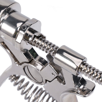 Seringa Automática Contínua 10/20/30/50ml com Agulhas Injeção de Vacina Ajustável para Gado Suíno Ovino Galinha