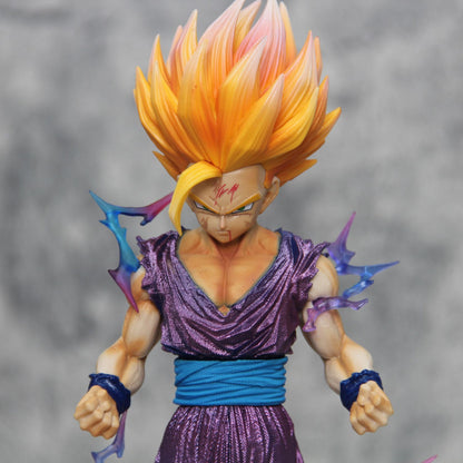 Dragon Ball Super Saiyajin 2 Besta do Futuro Son Gohan Figura Estatueta de Anime Modelo de Estátua Presente para Menino