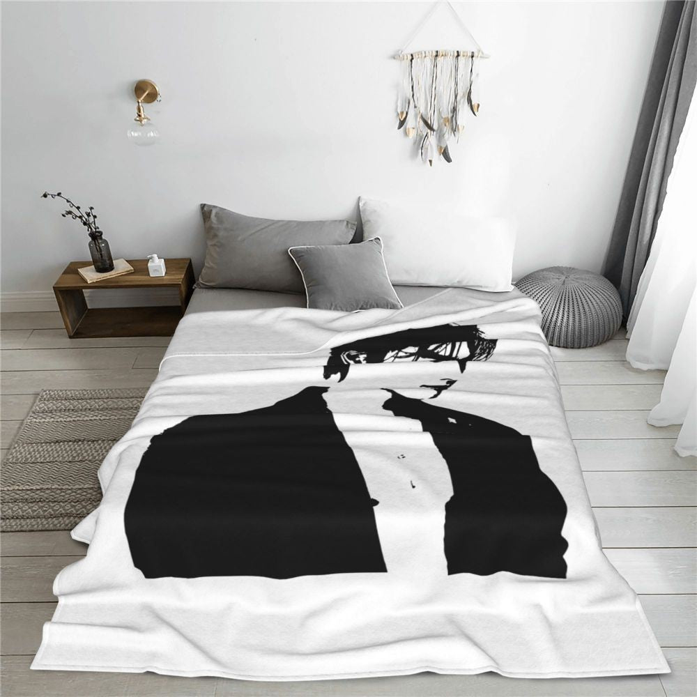 Cha EunWoo Kpop Astro Blankets Soft Warm Flannel Throw Blanket Cover for Bed Living room Picnic Travel Home Sofa