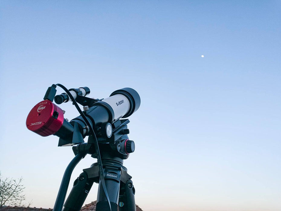 Telescópio SVBONY SV501P para Adultos Iniciantes, Telescópio Refrator Astronômico para Presente (Lua e Planetas), Telescópio Astronômico