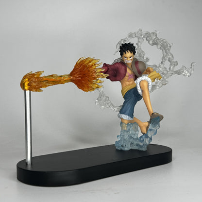 Ace of Spades Anime Night Light One Piece Luffy Figure Decoração de Presente para Quarto de Meninos Iluminação Ambiente de Estudo