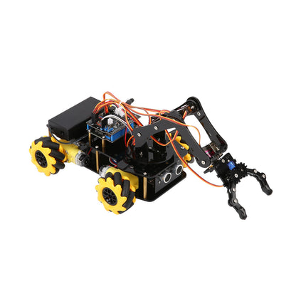 ACEBOTT ESP32 4 DOF Kit Robótico de Braço para Aprendizado, Componentes Eletrônicos Wifi, Carro Inteligente, Educação STEM STEAM, Robótica para Arduino