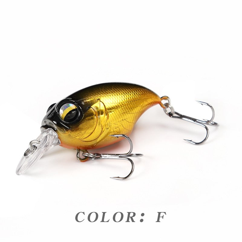 38mm 8g Topwater Mini Crankbait Fishing Lure Floating Wobbler Artificial Hard Bait for Pike Walleye Bass Plastic Swimbait Tackle