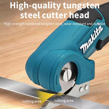 Tesoura Sem Fio para Carpetes Makita Tesoura de Poda Multifuncional Tesoura de Corte Circular para Tecidos Ferramenta Elétrica Para bateria makita 18v