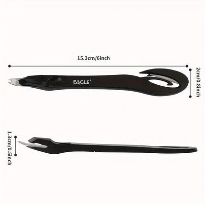 1PC staple remover, staple puller, letter opener and staple remover 2-in-1 set, suitable for office, home and school.