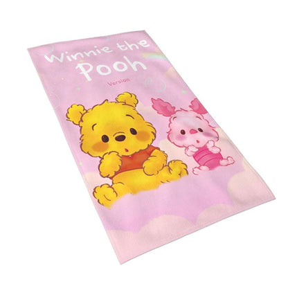 Winnie The Pooh Bear Piglet Merch Towel for Beach New Summer Microfiber Shower Towel No Sand Quick-Dry Surf Towels