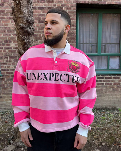 Hip Hop Stripe Pretty Girls Shirt America Harajuku Fashion Letter Print Polo Shirts Y2k Retro Men Women Long Sleeved T Shirt