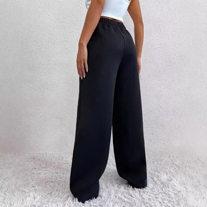 Women's Clothes Pants New Women's Velvet Warm Trousers With High Waist And Drape For Casual Sports Daily Wear Y2k Pants Trousers
