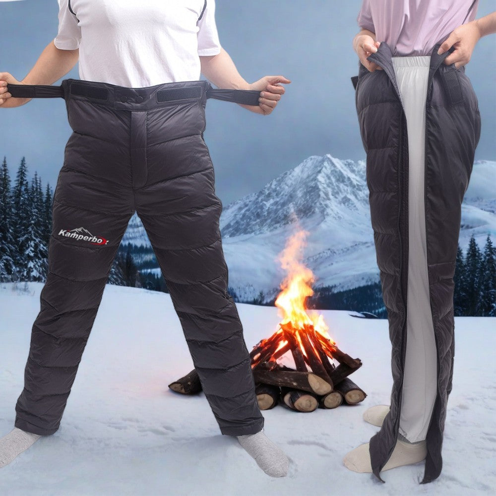 Kamperbox Down Pants Men,Winter Hiking Pants Men Trekking Pants Men Winter Trousers Down Pants Winter Pants Men