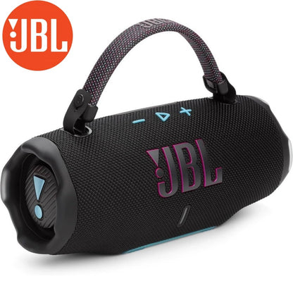 JBL CHARGE6 Versão Hong Kong 80 Novo Alto-falante Portátil Remanufaturado BT5.3 24H de Reprodução IP67 Powerbank Graves Profundos para Viagens ao Ar Livre