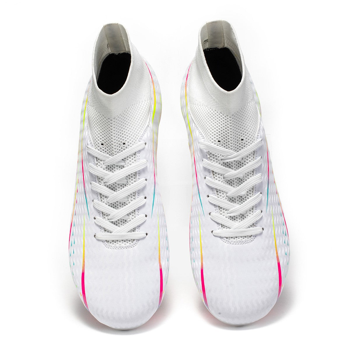 Unisex Soccer Cleats With FG Studs And TF Blades Options For Natural Grass Turf Indoor Superior Traction Anti Slip Grippy Soles