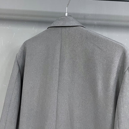 WVGA Autumn Winter New Man Tide Destroyed Metal Punk Rivet Chain Rock Suit Coat Niche Chic Casual Long Sleeved Blazer Ins W14182