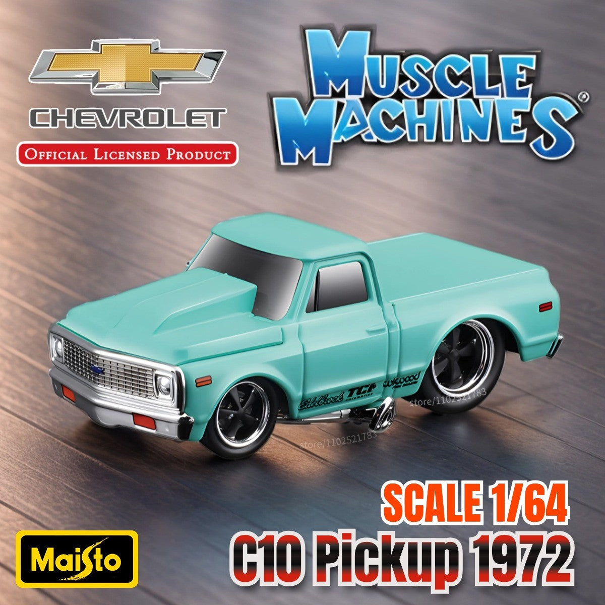 Maisto 1:64 Muscle Machines Nissan Skyline GT-R R34 Carro Modelo Diecast Escala American Monster Transport Figura Brinquedo Menino