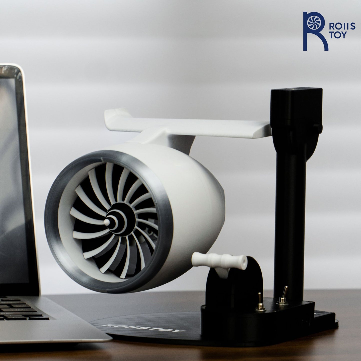 Single Head Turbojet Fan Humidifier with Blowing Capability RGB Light Show Function Home Office Desktop Air Moisturizer Room Dec