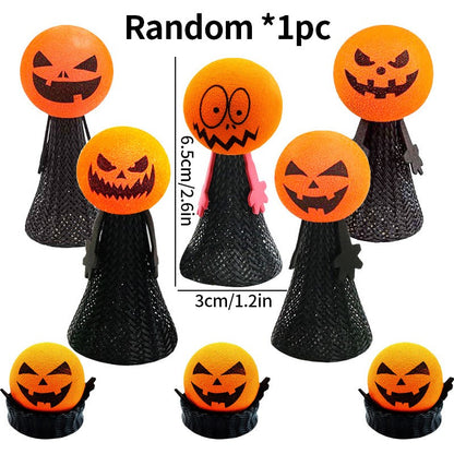 Halloween Antistress Bounce Pumpkin Figure Ornament Party Favors Halloween Decorations 2026 Day of The Dead Gifts
