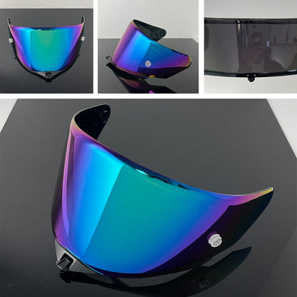 Viseira de capacete de motocicleta para capacetes KYT TT Revo Lente de substituição Escudo Para-brisa Óculos para KYT